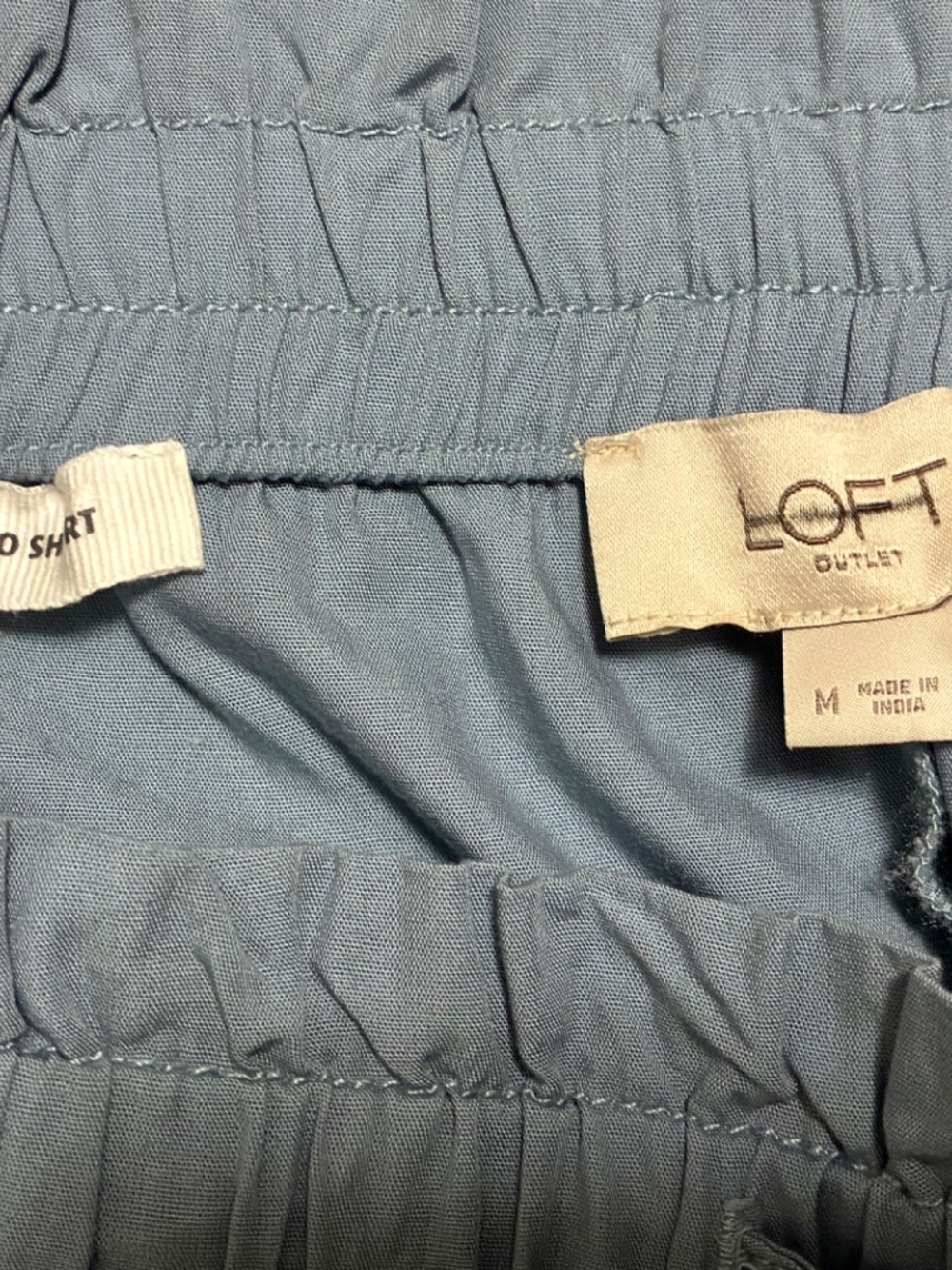 LOFT Drawstring Cargo Shorts - Picture 4 of 6